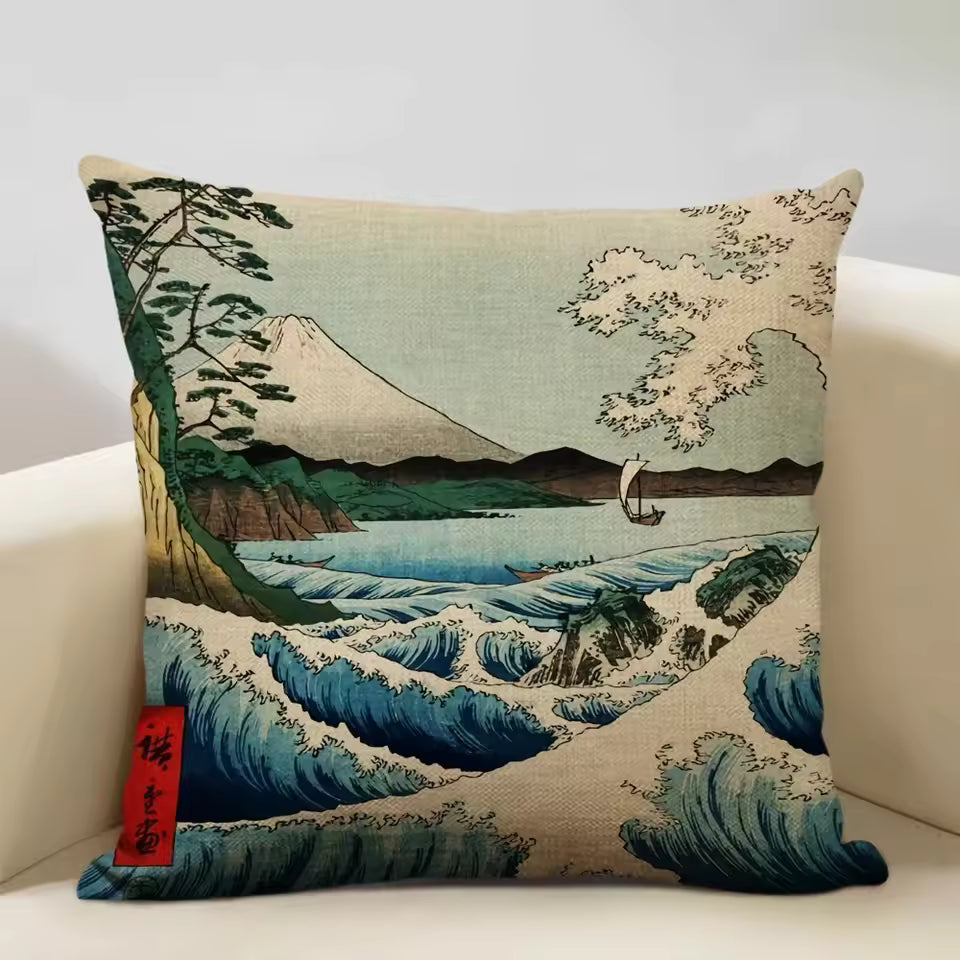 Japanese Art Cushion Covers – 50 × 50cm Copy