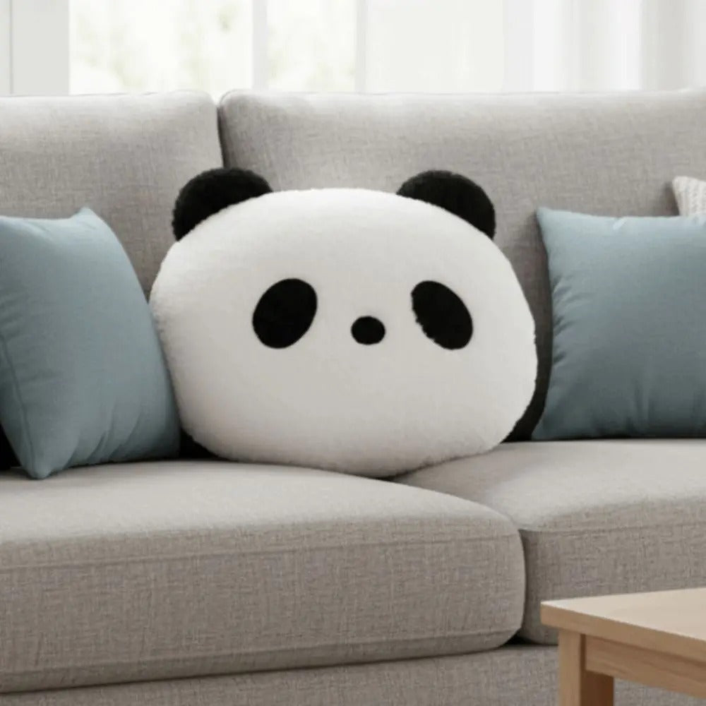 Kawaii Panda Plush Cushion – 30cm
