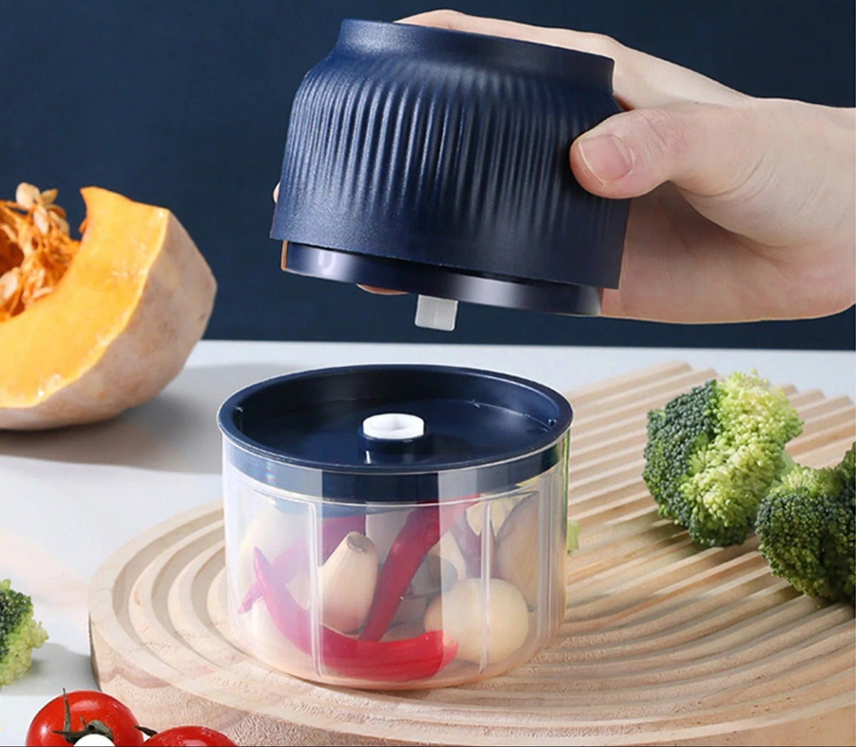 USB Rechargeable Mini Electric Chopper