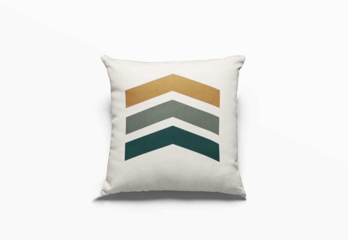 Geometric Linen Cushion Covers – Set of 4, 45 × 45cm