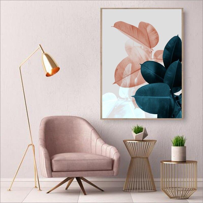 Abstract Botanical Canvas Prints