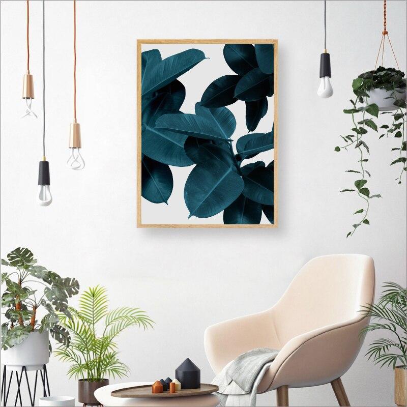 Abstract Botanical Canvas Prints