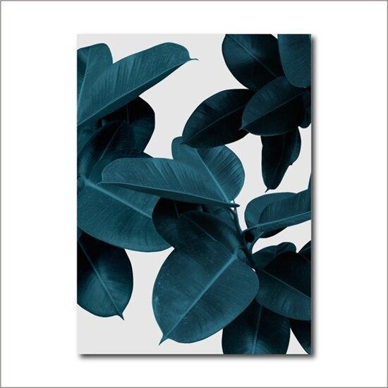 Abstract Botanical Canvas Prints