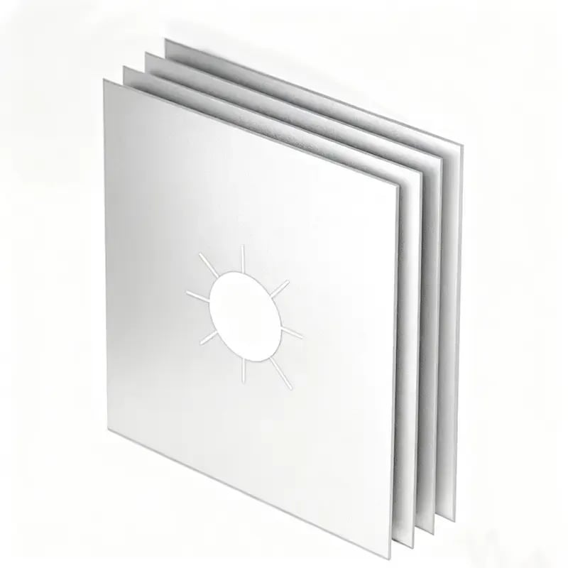 4-Piece Reusable Gas Hob Protectors | Non-Stick, Washable & Heat-Resistant