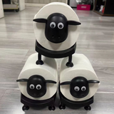 3D Sheep Toilet Roll Holder – Decorative Freestanding Bathroom Storage