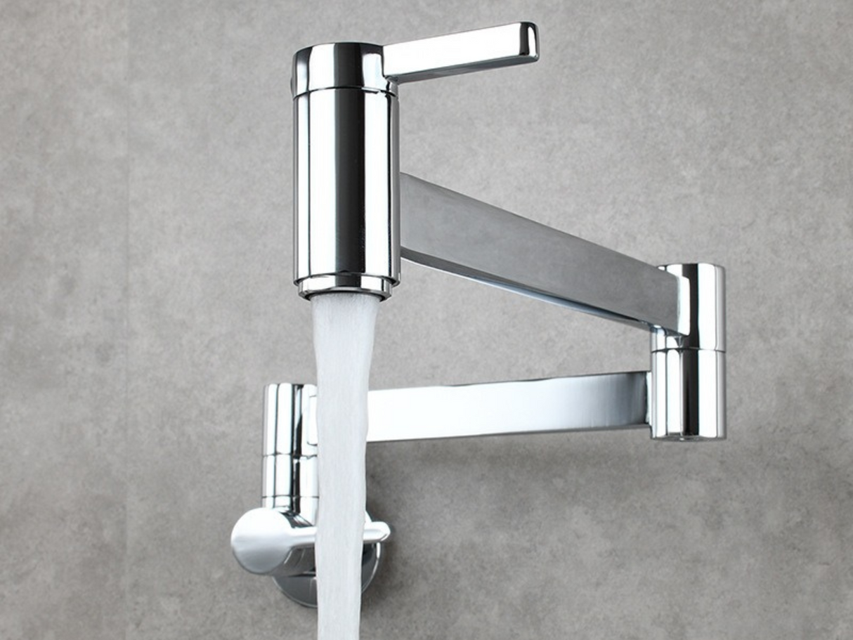Wall-Mounted Pot Filler Tap