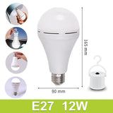 E27 Rechargeable Emergency LED Light Bulb – Portable Camping & Home Light