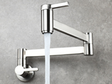 Wall-Mounted Pot Filler Tap
