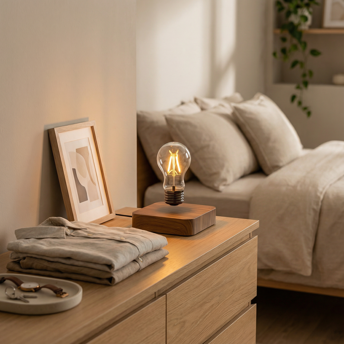 Floating Magnetic LED Table Lamp