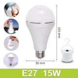E27 Rechargeable Emergency LED Light Bulb – Portable Camping & Home Light