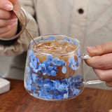 Botanical Double-Walled Glass Mug – 200ml