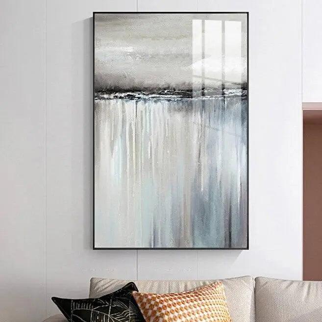 Abstract Coastal Canvas Print
