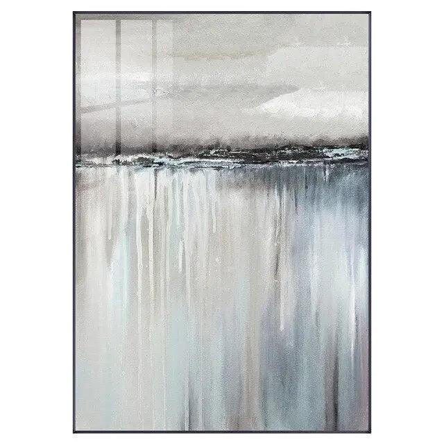 Abstract Coastal Canvas Print