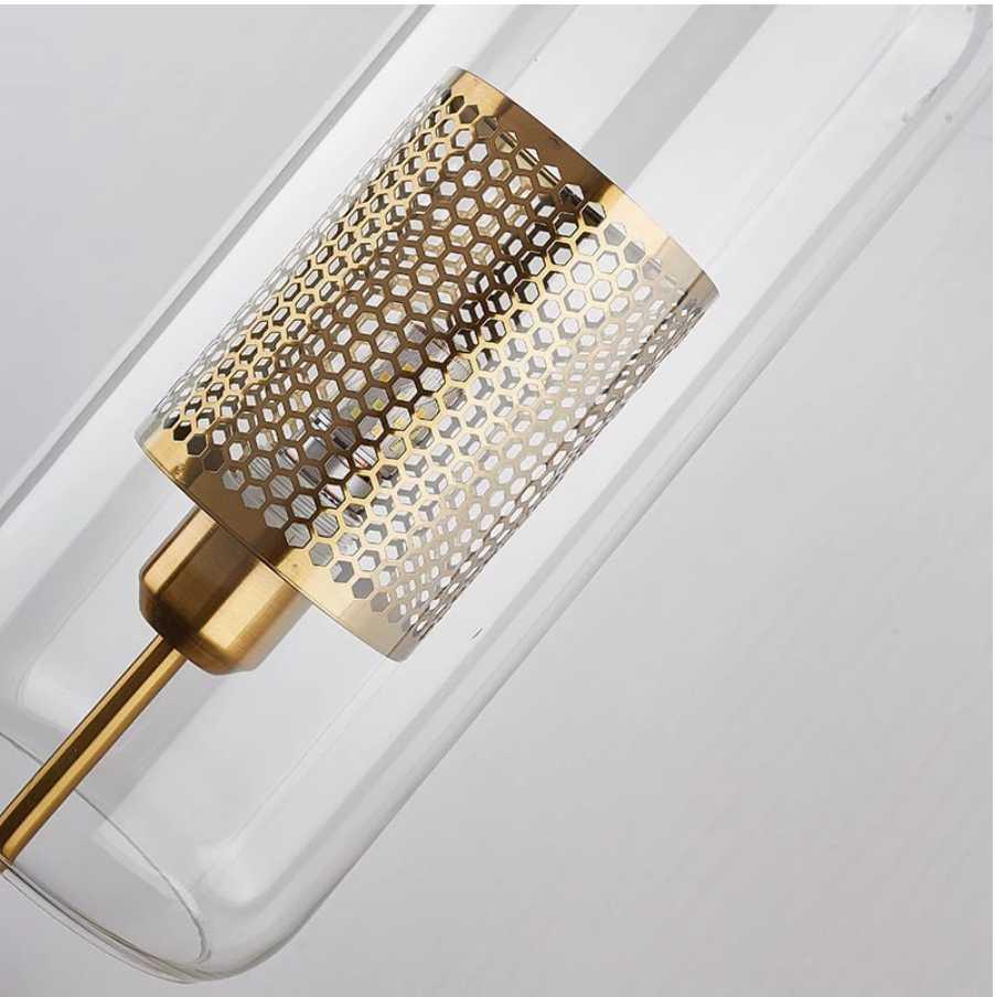 Modern Glass Bathroom Wall Light