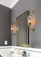 Modern Glass Bathroom Wall Light