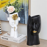 Muse Abstract Face Vase