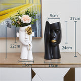 Muse Abstract Face Vase