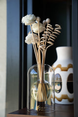 Luxury Round Glass Reed Diffuser Bottle – 130ml