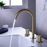 Three-Hole Deck-Mounted Basin Tap