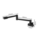 Wall-Mounted Folding Pot Filler Tap