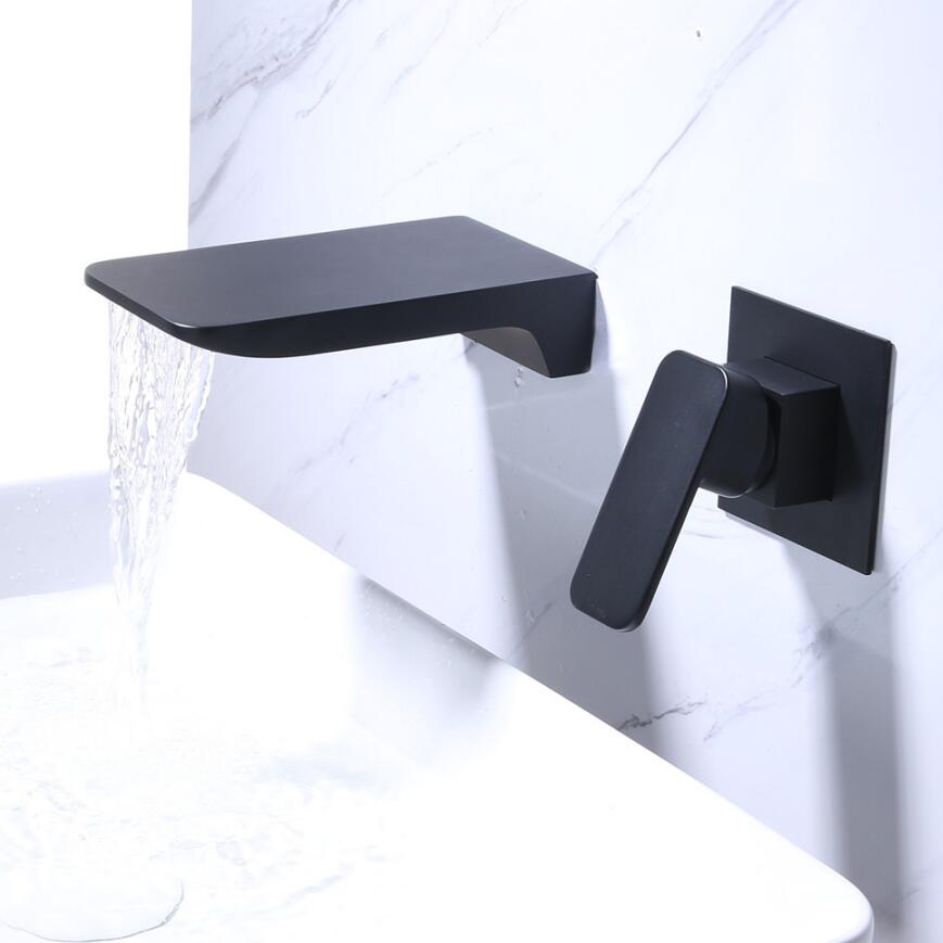 Kelsey Wall-Mounted Waterfall Basin Tap