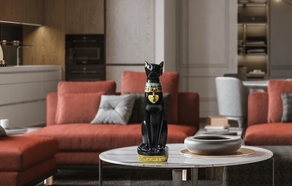 Bastet Ancient Egyptian Cat Sculpture