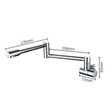 Wall-Mounted Folding Pot Filler Tap