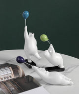 Nanu Polar Bear Balloon Sculpture