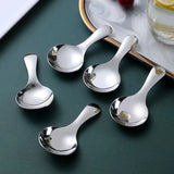 Elegant Gold Stainless Steel Mini Spoon Set