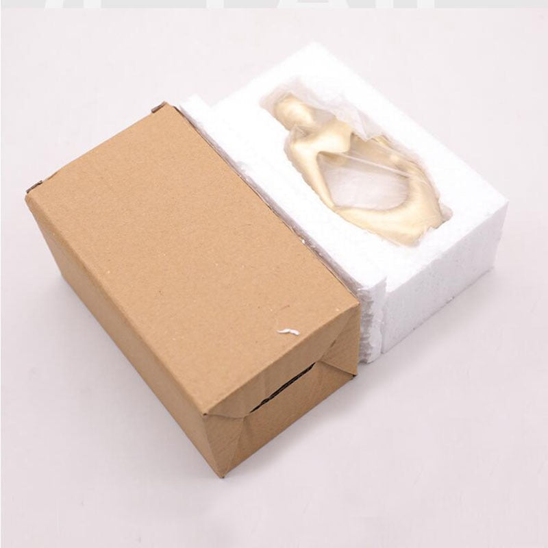 Trio Thinker Sculptural Figurines