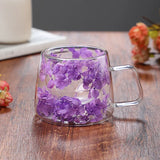 Botanical Double-Walled Glass Mug – 200ml