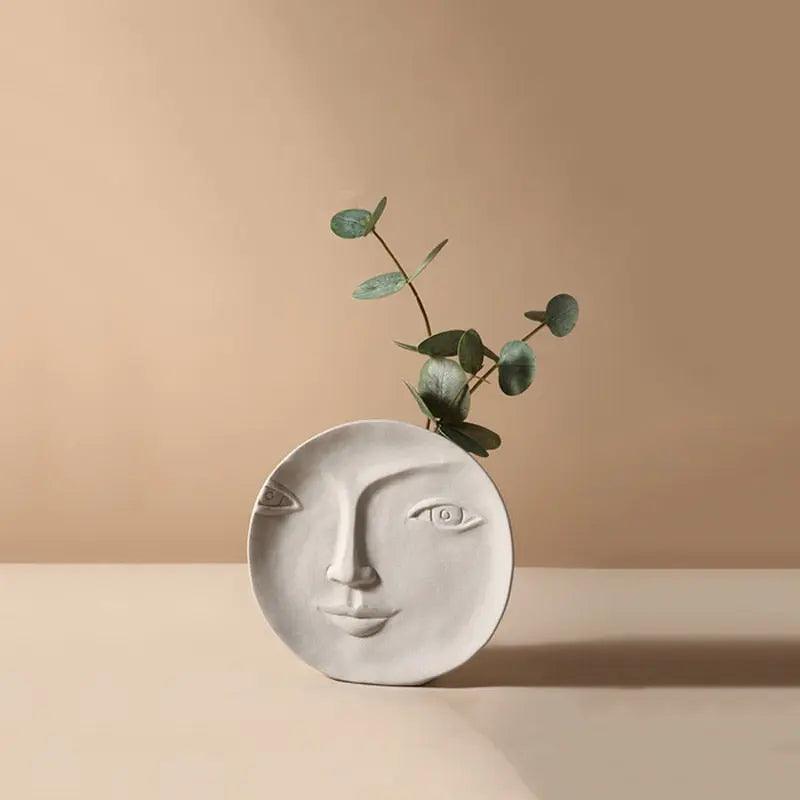 Human Face Series Vases.