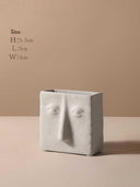Human Face Series Vases.