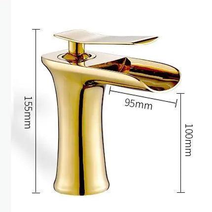 Single Handle Waterfall Basin Tap