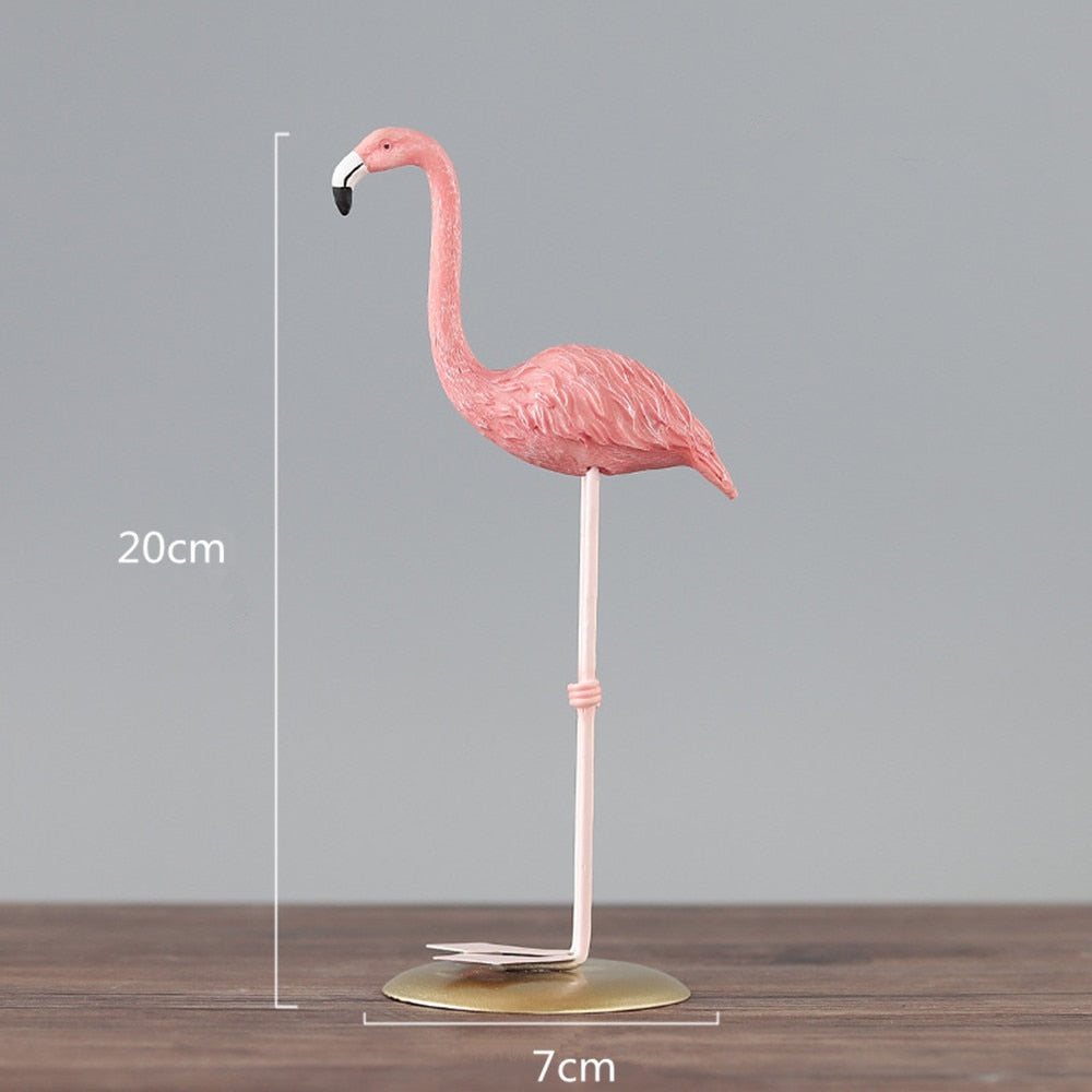 Fleur Pink Flamingo Sculpture