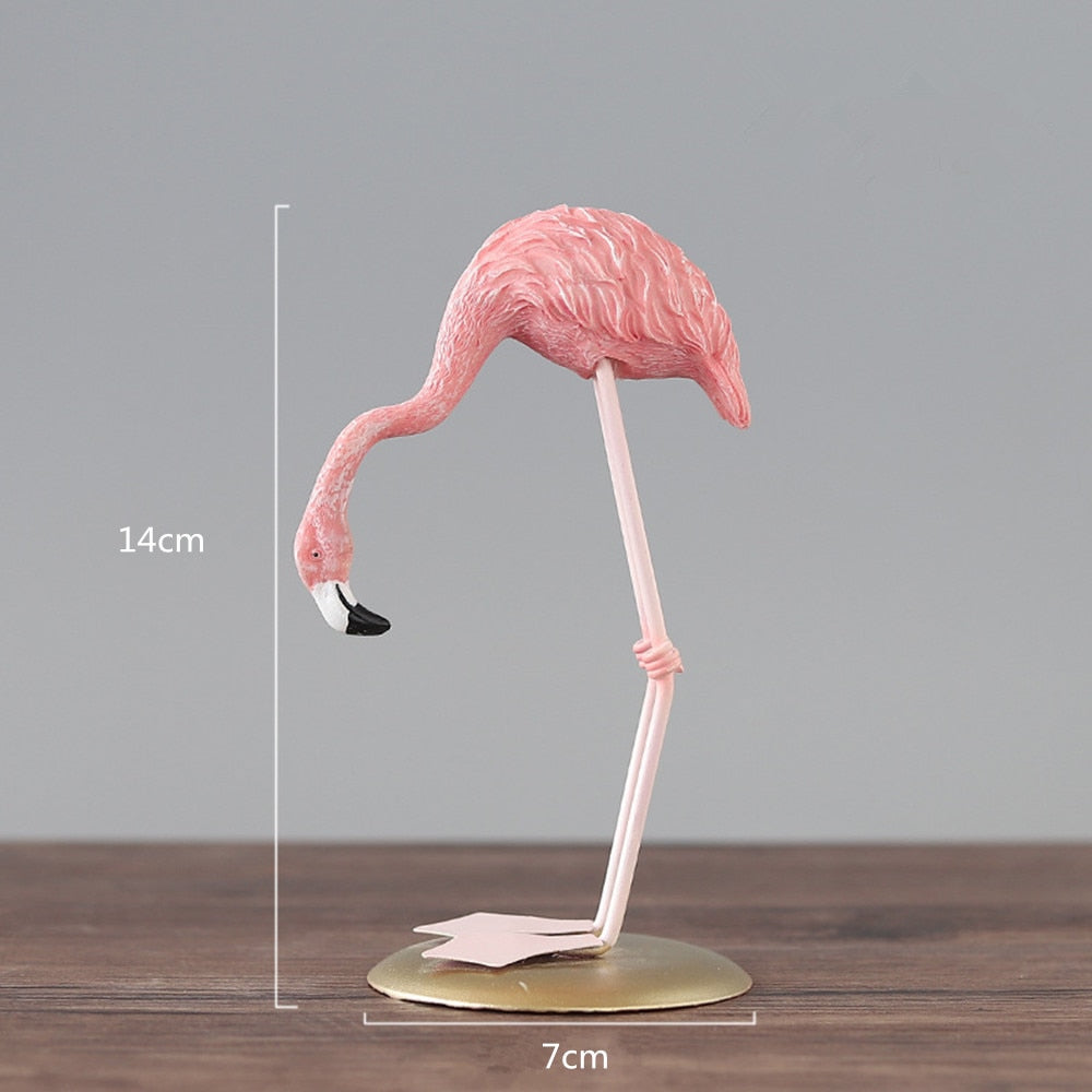 Fleur Pink Flamingo Sculpture