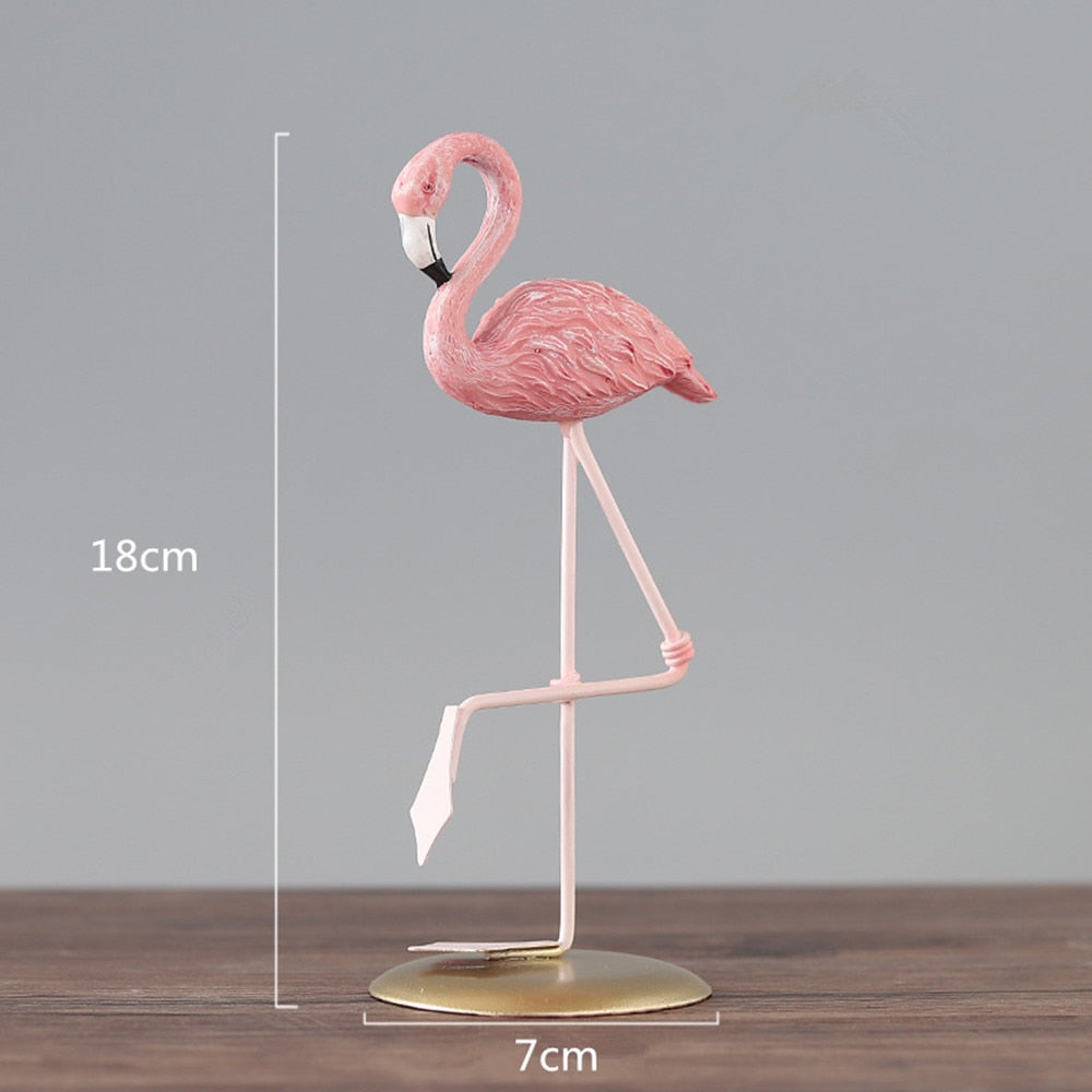 Fleur Pink Flamingo Sculpture