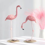 Fleur Pink Flamingo Sculpture