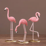 Fleur Pink Flamingo Sculpture