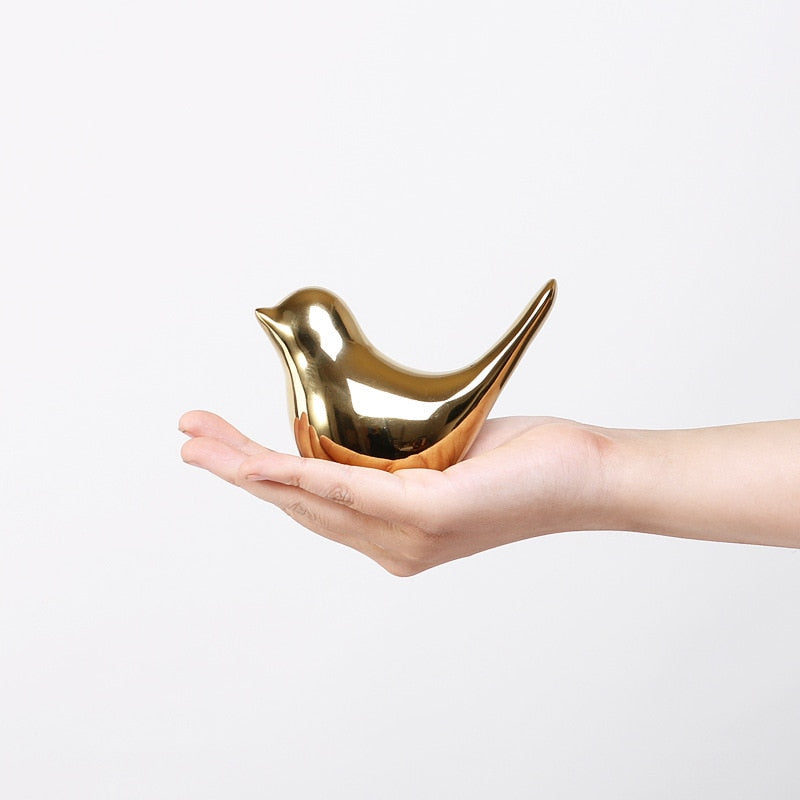 Aurelia Golden Bird Figurine