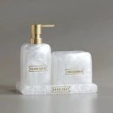 Elegant Bathroom Dispenser Set