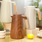 Nordic Thermal Carafe with Wood Effect – 1L