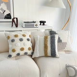 1 pçs capas de almofada de linho de algodão boêmio para sofá almofadas-sala de estar sofá decoração estilo boho capas de almofada