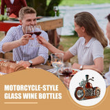 2026 engraçado garrafa de uísque motocicleta vintage decantador vidro decoração para casa cabine garrafa vinho estátua coleção brinquedo barra acessórios