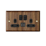 Vintage Brass Toggle Light Switch