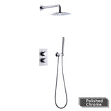 Elegant Wall-Mounted Shower System