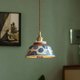 Ronja Hand-Painted Ceramic Pendant Light