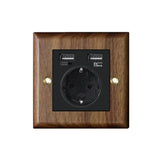 Vintage Brass Toggle Light Switch