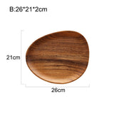 Nordic Natural Wooden Serving Plates
