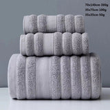 Luxurious Cotton Towel Set - 3 Piece